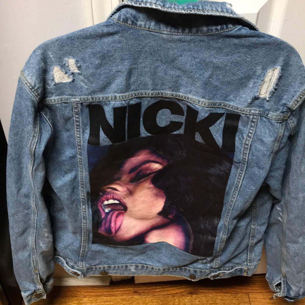 Nicki Minaj H&M Jean Jacket size M.